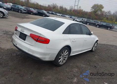 2015 Audi A4 2.0T Premium из США, поврежденный, VIN WAUAFAFLXFN007055